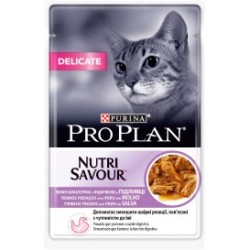 Pro plan nutri savour delicate, alimento humedo para gatos