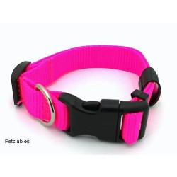 Collar para perros, collar fucsia para perros, collar para schautzer enano, collar para whels terrier