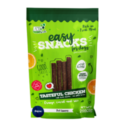 Easy snacks pollo, snack para perros, golosinas para perros, snack fresh mediterranean