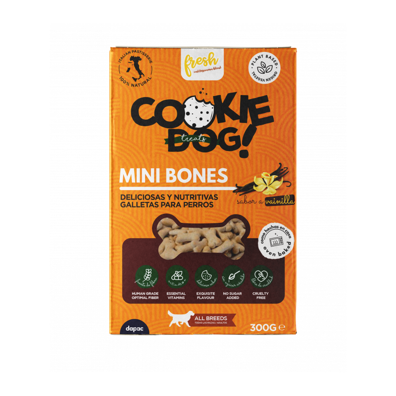 Galletas para perros, fresh cookies, mini bones, premios para perros