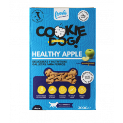 fresh healthy apple, galletas fresh, galletas con manzana para perros, snack para perros