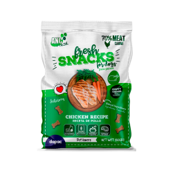 Snack para perros, fresh snack, snack semiblando para perros