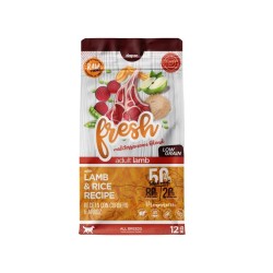 fresh cordero, fresh mediterranean cordero, pienso bajo en cereal de cordero, alimento para perros